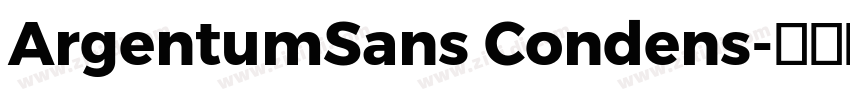 ArgentumSans Condens字体转换 ArgentumSans Condens字体转换